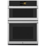 GE Profile 30-inch Combination Double Wall Oven with Advantium® Technology PT9900SWSS