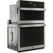 GE Profile 30-inch Combination Double Wall Oven with Advantium® Technology PT9900SWSS