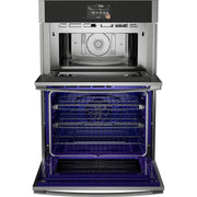 GE Profile 30-inch Combination Double Wall Oven with Advantium® Technology PT9900SWSS