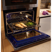 GE Profile 30-inch Combination Double Wall Oven with Advantium® Technology PT9900SWSS