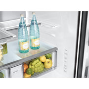Samsung Bespoke 23 cu. ft. Counter Depth 4-Door French Door Refrigerator with Inner Beverage Center™ RF70F23DER/AA