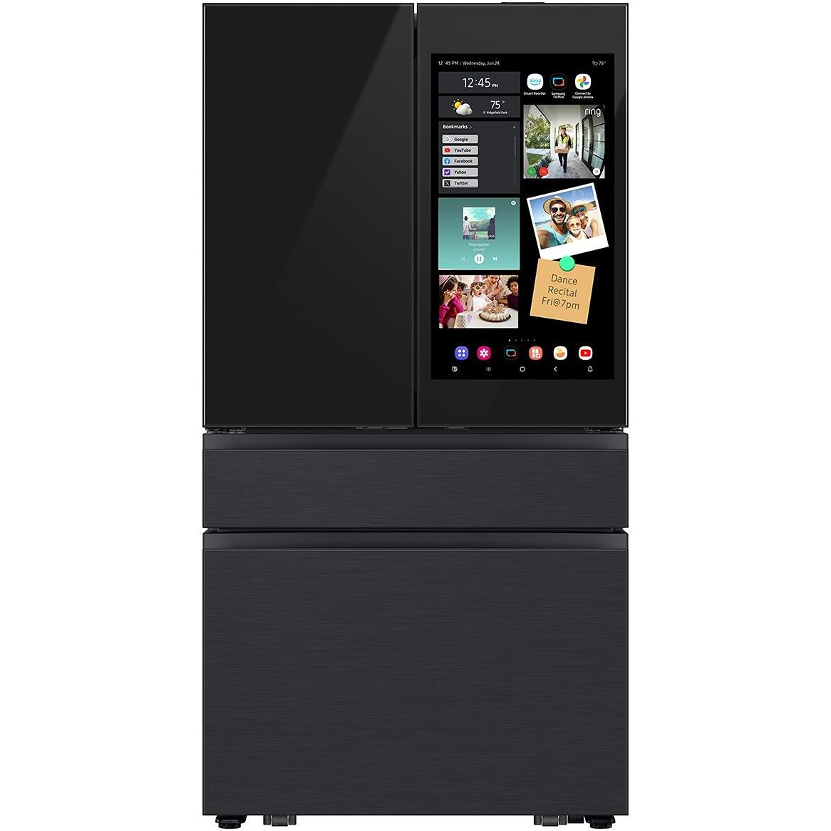Samsung 36-inch, 23 cu. ft. French 4-Door Refrigerator with AI Family Hub™ RF90F23AECEAA