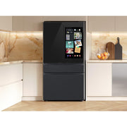 Samsung 36-inch, 23 cu. ft. French 4-Door Refrigerator with AI Family Hub™ RF90F23AECEAA