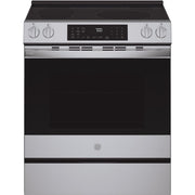 GE Profile 30-inch Slide-in Induction Range with Convection Technology PHS700AYFS