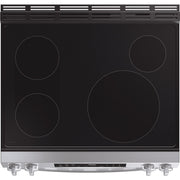 GE Profile 30-inch Slide-in Induction Range with Convection Technology PHS700AYFS