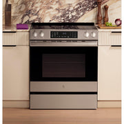 GE Profile 30-inch Slide-in Induction Range with Convection Technology PHS700AYFS