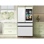 Samsung 36-inch, 29 cu. ft. 4-Door French Door Refrigerator with AI Family Hub™ RF90F29AEW/AA