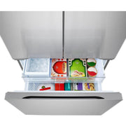 LG 36-inch, 25 cu. ft Counter-Depth French 3-Door Refrigerator with Ice Maker and Water Dispenser LF25Z6211S