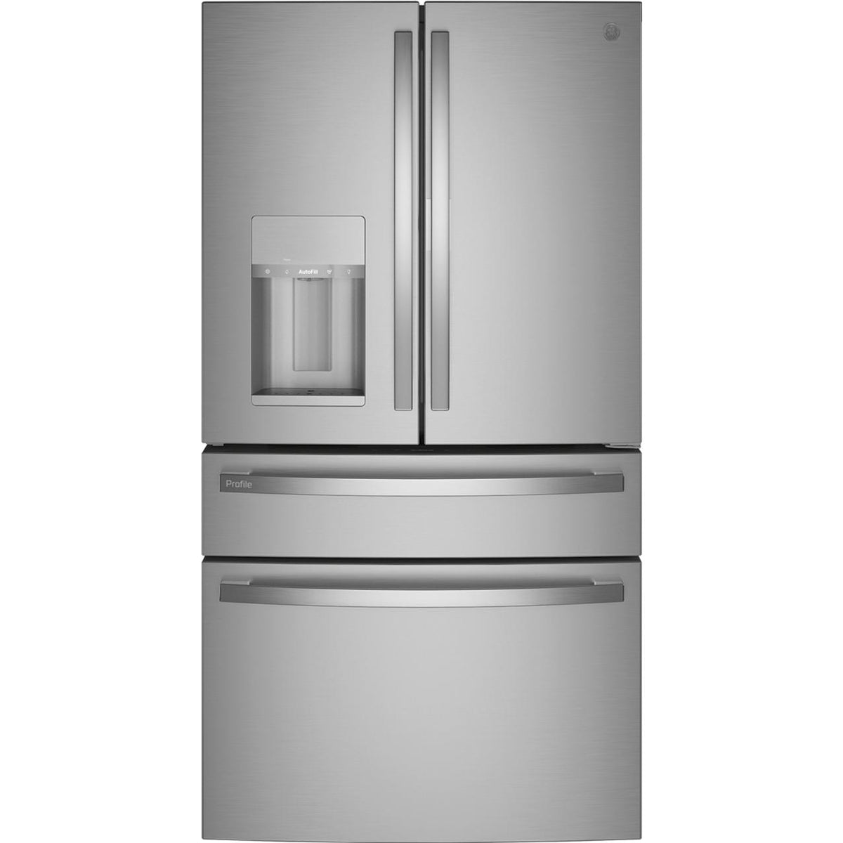GE Profile 36-inch, 22.4 cu. ft. Counter-Depth French 4-Door Refrigerator with Wi-Fi PXD22BYPFS