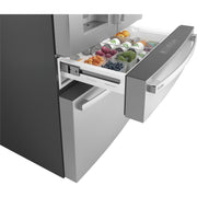GE Profile 36-inch, 22.4 cu. ft. Counter-Depth French 4-Door Refrigerator with Wi-Fi PXD22BYPFS