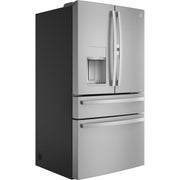 GE Profile 36-inch, 22.4 cu. ft. Counter-Depth French 4-Door Refrigerator with Wi-Fi PXD22BYPFS