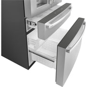 GE Profile 36-inch, 22.4 cu. ft. Counter-Depth French 4-Door Refrigerator with Wi-Fi PXD22BYPFS
