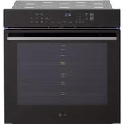 LG 3.0 cu. ft. Smart Compact Wall Oven with True Convection and Air Fry WSED3023B