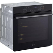 LG 3.0 cu. ft. Smart Compact Wall Oven with True Convection and Air Fry WSED3023B