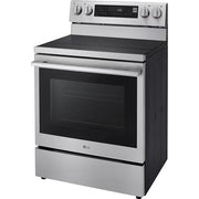 LG 30-inch Smart Electric Range with Air Fry LREN6325XE