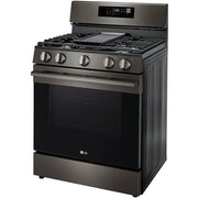 LG 30-inch Smart Gas Range with Air Fry LRGN6323Z