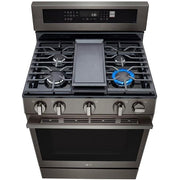 LG 30-inch Smart Gas Range with Air Fry LRGN6325Z
