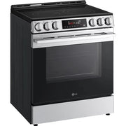 LG 30-inch Smart Electric Slide-In Range with Air Fry LSEL6333XE