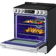 LG 30-inch Smart Electric Slide-In Range with Air Fry LSEL6333XE