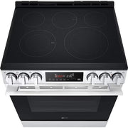LG 30-inch Smart Electric Slide-In Range with Air Fry LSEL6333XE