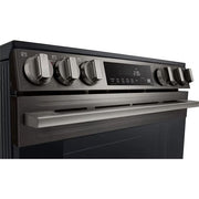 LG 30-inch Smart Electric Slide-In Range with Air Fry LSEL6333ZE