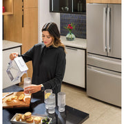 GE Profile 28.3 Cu. Ft. 4-Door Refrigerator with Dual-Dispense AutoFill Pitcher PAE28BYTFS