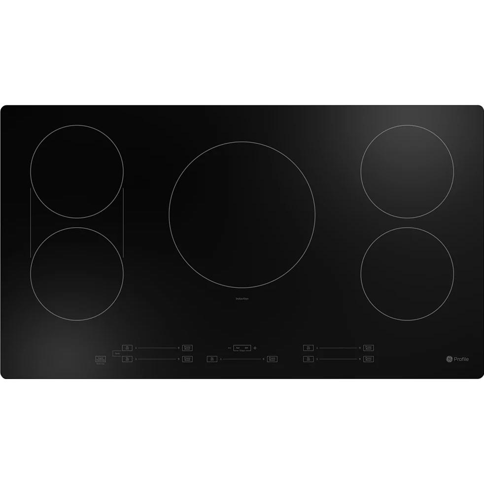 GE Profile 36" Built-In Touch Control Induction Cooktop PHP6036DWBB