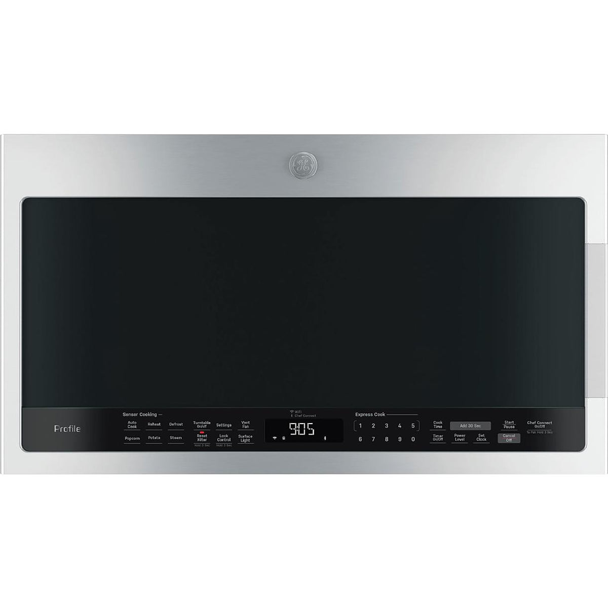 GE Profile 30-inch, 2.1 cu.ft. Over-the-Range Microwave Oven with Chef Connect PVM9005RYSS