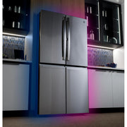 GE Profile 22.9 Cu. Ft. 4-Door Refrigerator with Dual-Dispense AutoFill Pitcher PHD23BYWFS