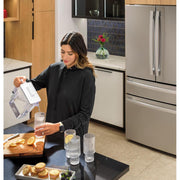 GE Profile 22.9 Cu. Ft. 4-Door Refrigerator with Dual-Dispense AutoFill Pitcher PHD23BYWFS