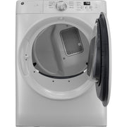 GE 7.8 cu. ft. Smart Gas Dryer with WiFi Powered by SmartHQ™ GFD35GSSYWW