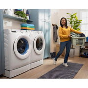 GE 4.6 cu. ft. Smart Front Load Washer with UltraFresh Vent System with OdorBlock™ GFW350SSYWW