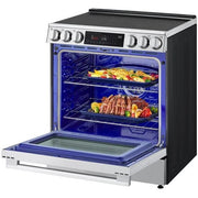 LG 30-inch Slide-In Electric Range with Air Fry LSEL6335XE