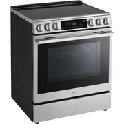 LG 30-inch Slide-In Electric Range with Air Fry LSEL6337XE