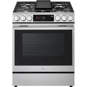 LG 30-inch Slide-In Gas Range with Air Fry LSGL6337X