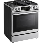 LG 30-inch Slide-In Gas Range with Air Fry LSGL6337X