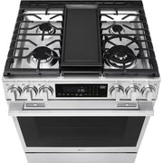 LG 30-inch Slide-In Gas Range with Air Fry LSGL6337X
