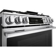 LG 30-inch Slide-In Gas Range with Air Fry LSGL6337X