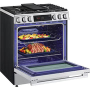 LG 30-inch Slide-In Gas Range with Air Fry LSGL6335X