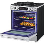 LG 30-inch Slide-In Gas Range with Air Fry LSGL6335X