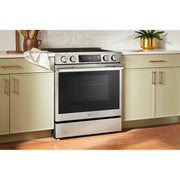 LG 6.3 cu. ft. Smart Induction Slide-In Range with ProBake Convection® and Air Fry LSIL6334XE