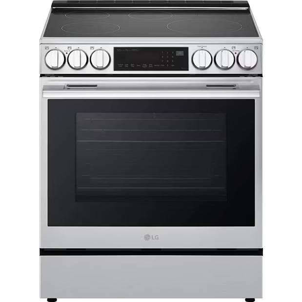 LG 6.3 cu. ft. Smart Induction Slide-In Range with ProBake Convection® and InstaView® LSIL6336XE