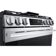 LG 5.8 cu.ft. Smart Gas Single Oven Slide-in Range with Air Fry LSGL5833X