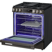 LG 5.8 cu.ft. Smart Gas Single Oven Slide-in Range with Air Fry LSGL5833Z