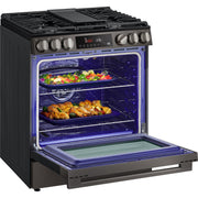 LG 5.8 cu.ft. Smart Gas Single Oven Slide-in Range with Air Fry LSGL5833Z