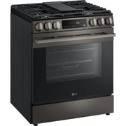 LG 5.8 cu.ft. Smart Gas Single Oven Slide-in Range with Air Fry LSGL5833Z