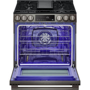 LG 5.8 cu.ft. Smart Gas Single Oven Slide-in Range with Air Fry LSGL5833Z