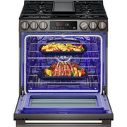 LG 5.8 cu.ft. Smart Gas Single Oven Slide-in Range with Air Fry LSGL5833Z