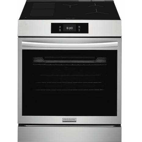 Frigidaire Gallery 30-inch Induction Range with Stone-Baked Pizza GCFI3070BF