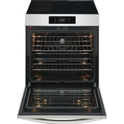 Frigidaire Gallery 30-inch Induction Range with Stone-Baked Pizza GCFI3070BF